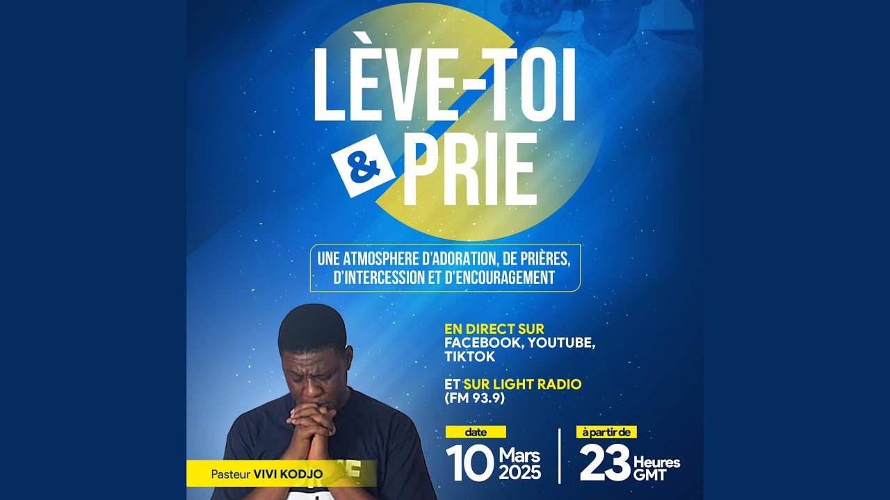 🇹🇬 LÈVE-TOI ET PRIE POUR LA NOUVELLE SEMAINE | LUNDI 10 MARS 2025