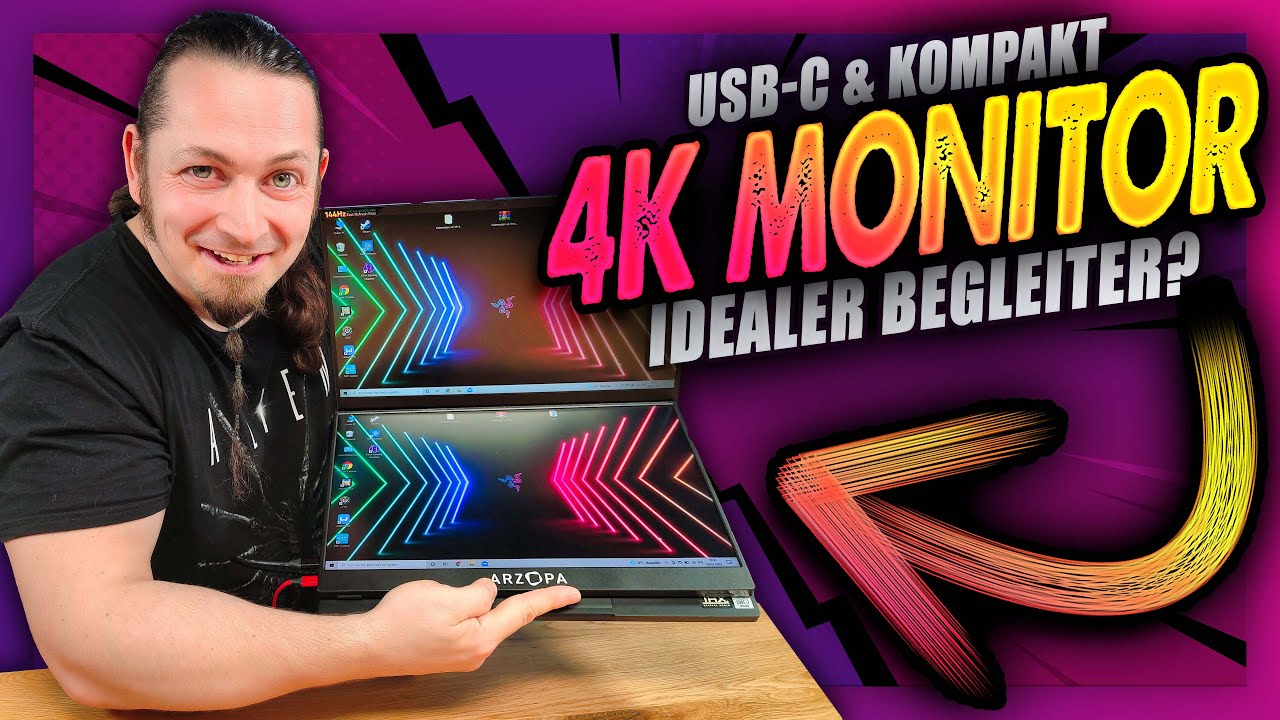 Ein leichter 4K USB-C Monitor für alles?