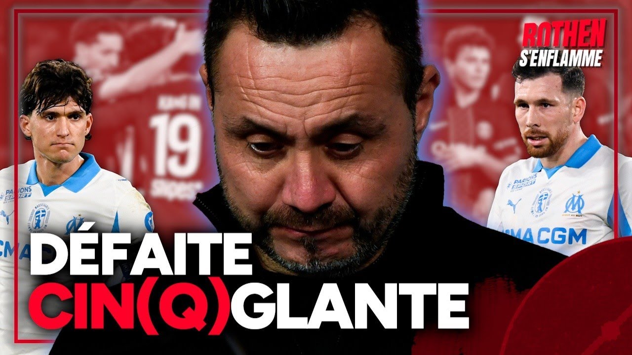 “De Zerbi à l'OM… ça tient à une branche et elle est à deux doigts de céder”, estime Rothen