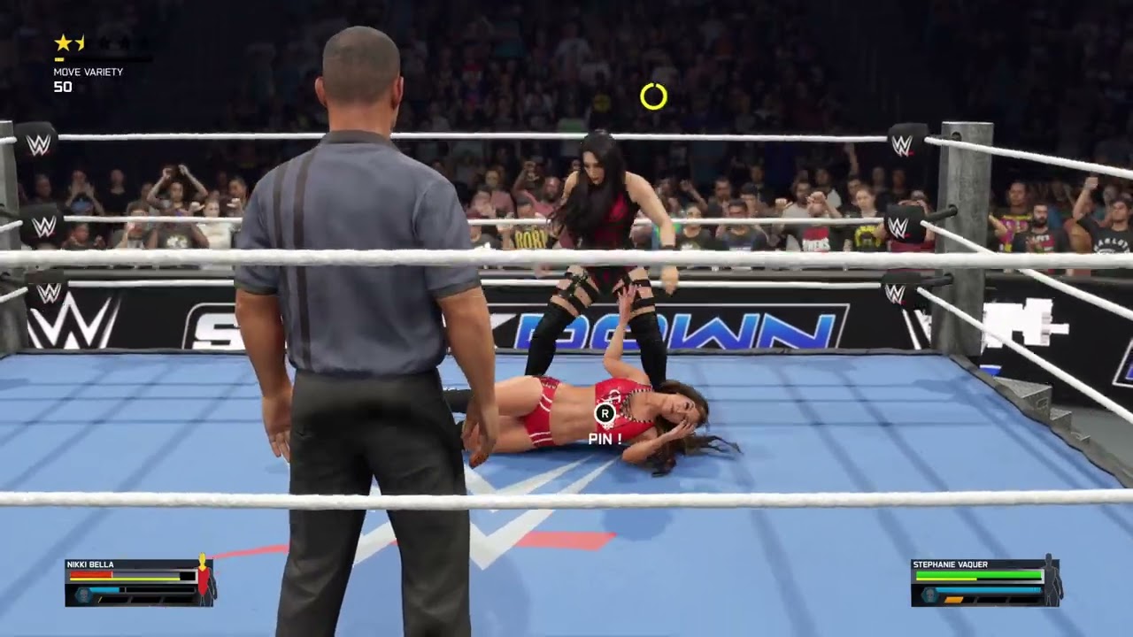 WWE 2K25 Stephanie Vs nikki