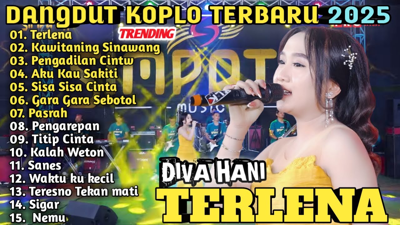 TERLENA - Diva Hani || SIMPATIK MUSIC FULL ALBUM - SEMAKIN SAYANG SEMAKIN KEJAM -  TERBARU 2025