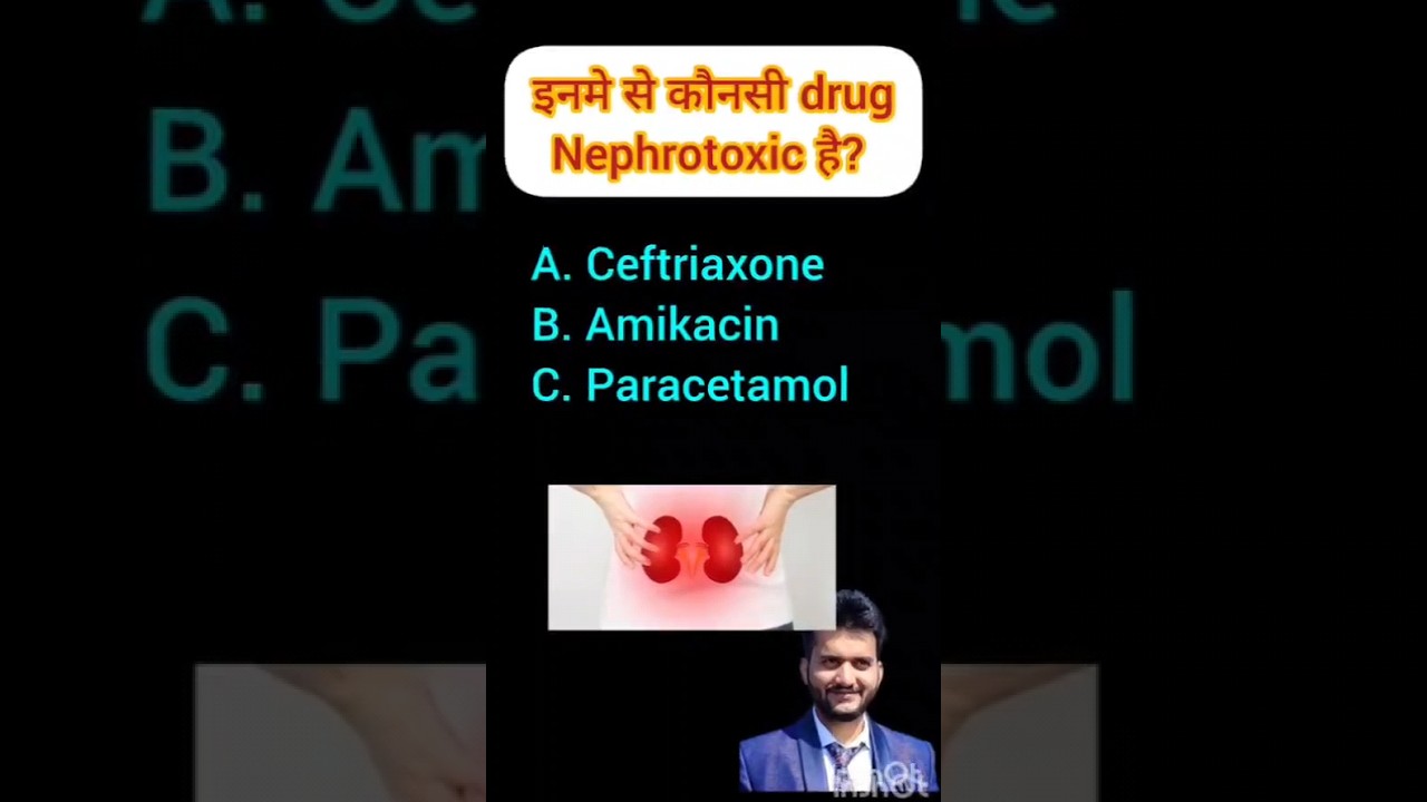Nephrotoxic Drugs #shorts