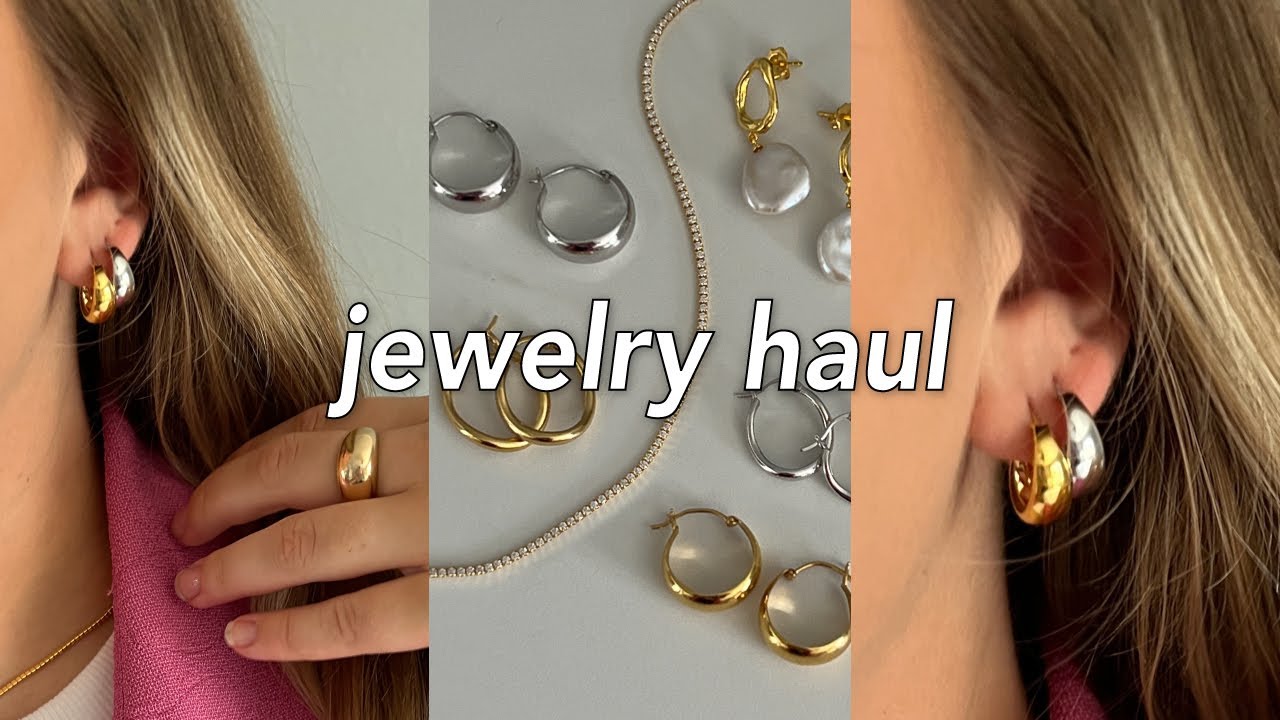 Jewelry haul! gold and silver everyday jewelry 2023