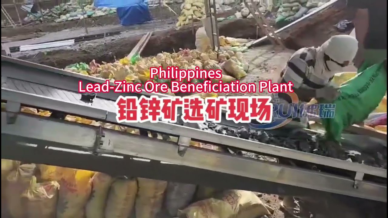 Lead-Zinc Ore Beneficiation Plant in the Philippines | On-site Mineral Processing #miningequipment