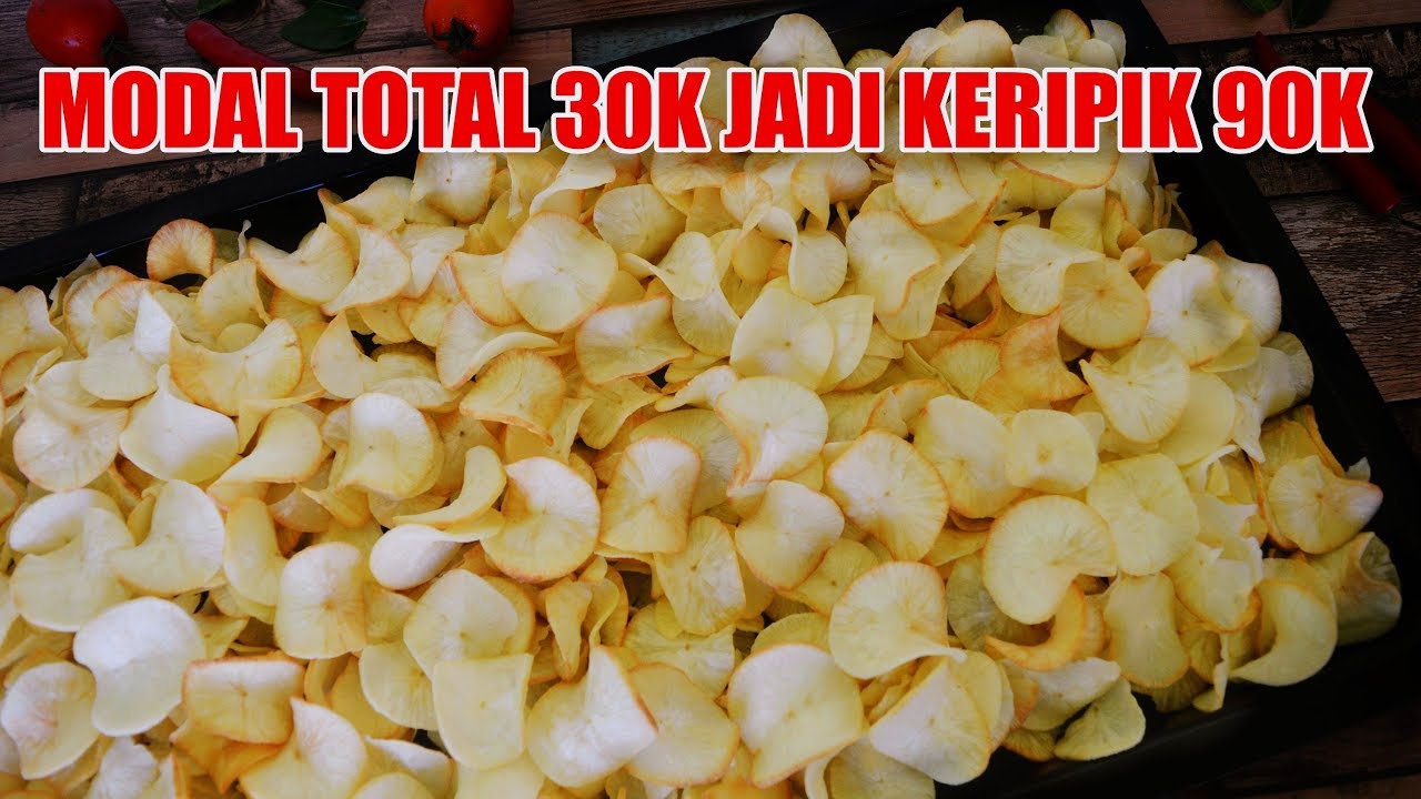Keripik Singkong Kriuk Kres 2 Bahan + Tips Trik