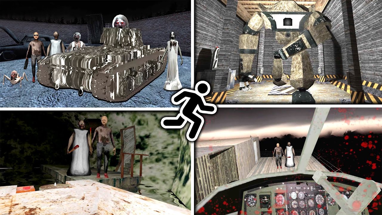 All Latest Vehicle Escape | Granny Legacy Vs Granny 3 Enhanced Vs Granny 2 Remake