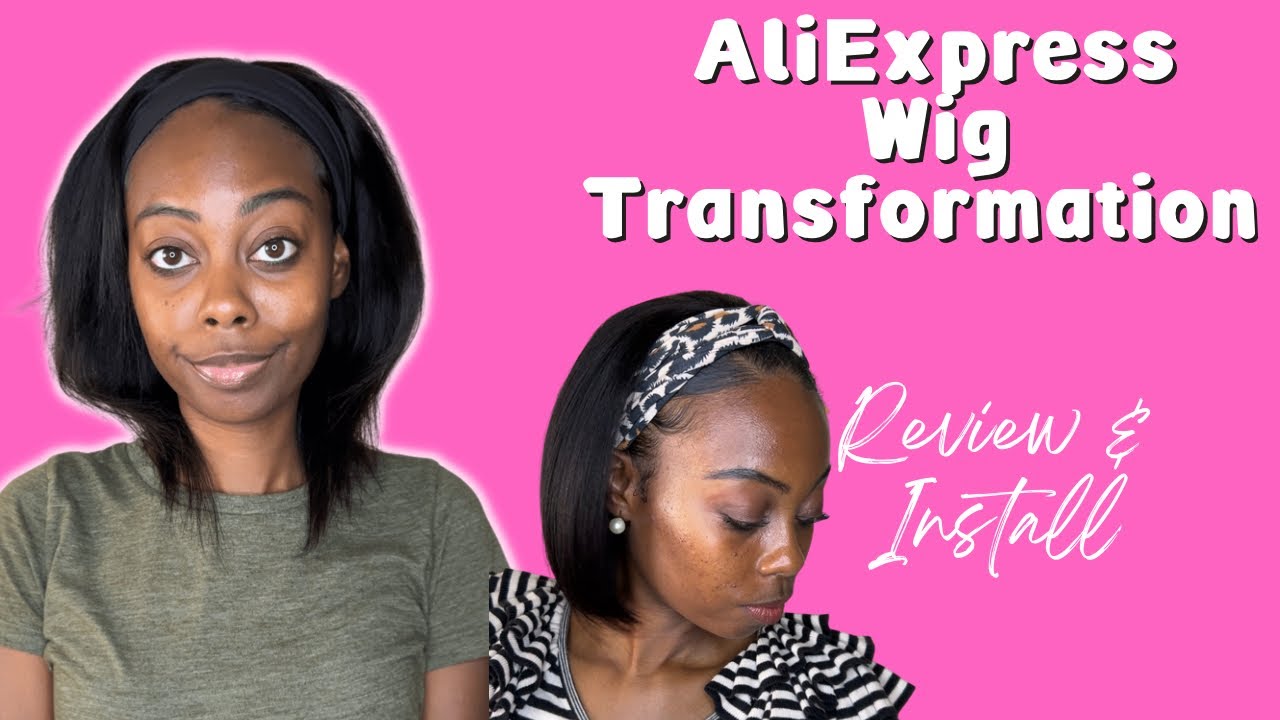 How to transform an AliExpress headband wig! Beginner friendly | Step by Step wig install