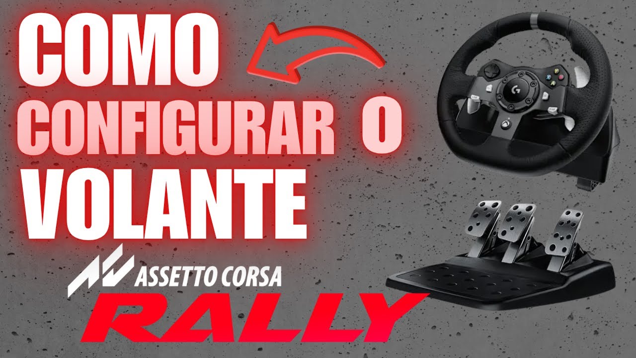 Como CONFIGURAR o VOLANTE assetto corsa rally / G29,G920,G23,G27