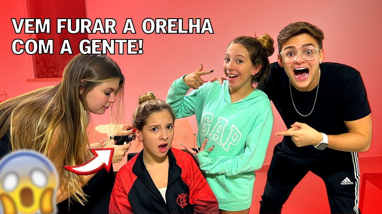 FURAMOS A NOSSA ORELHA VEM VER COMO FOI!!!