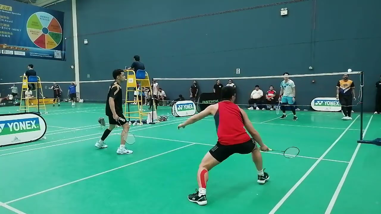 Dec 01 2025 : HEBG Tournament : Finals : Irfan & Henrich : Men's Doubles