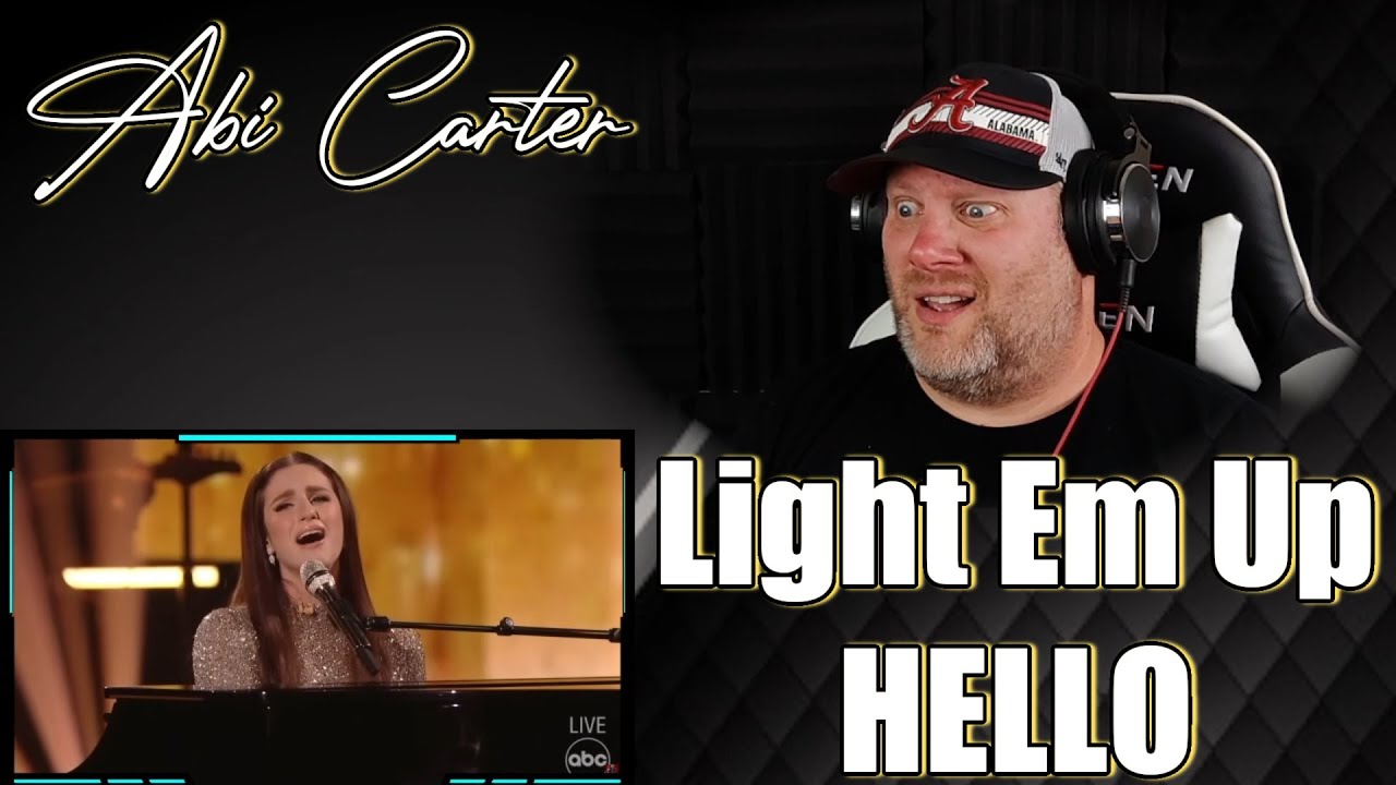 Abi Carter - Light Em Up & Hello | American Idol 2024 | REACTION
