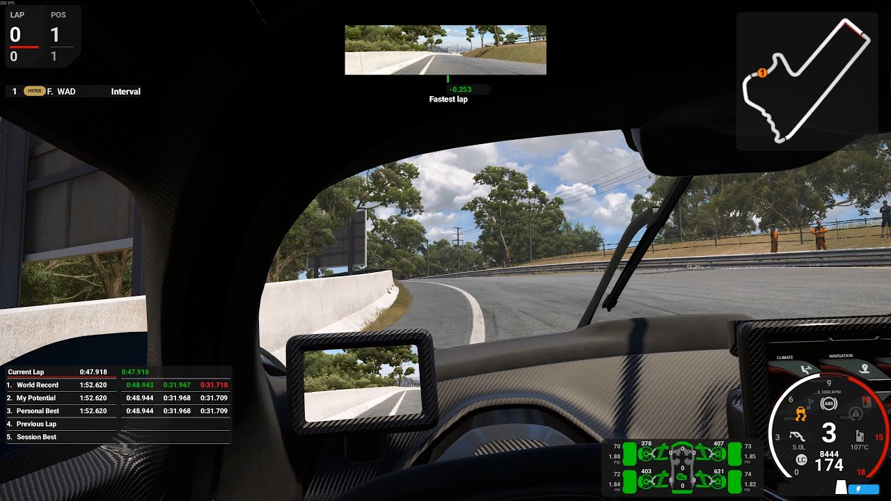 Automobilista 2 | 1:52.4 @ Bathurst 1983 - Aston Martin Valkyrie | Controller Hotlap