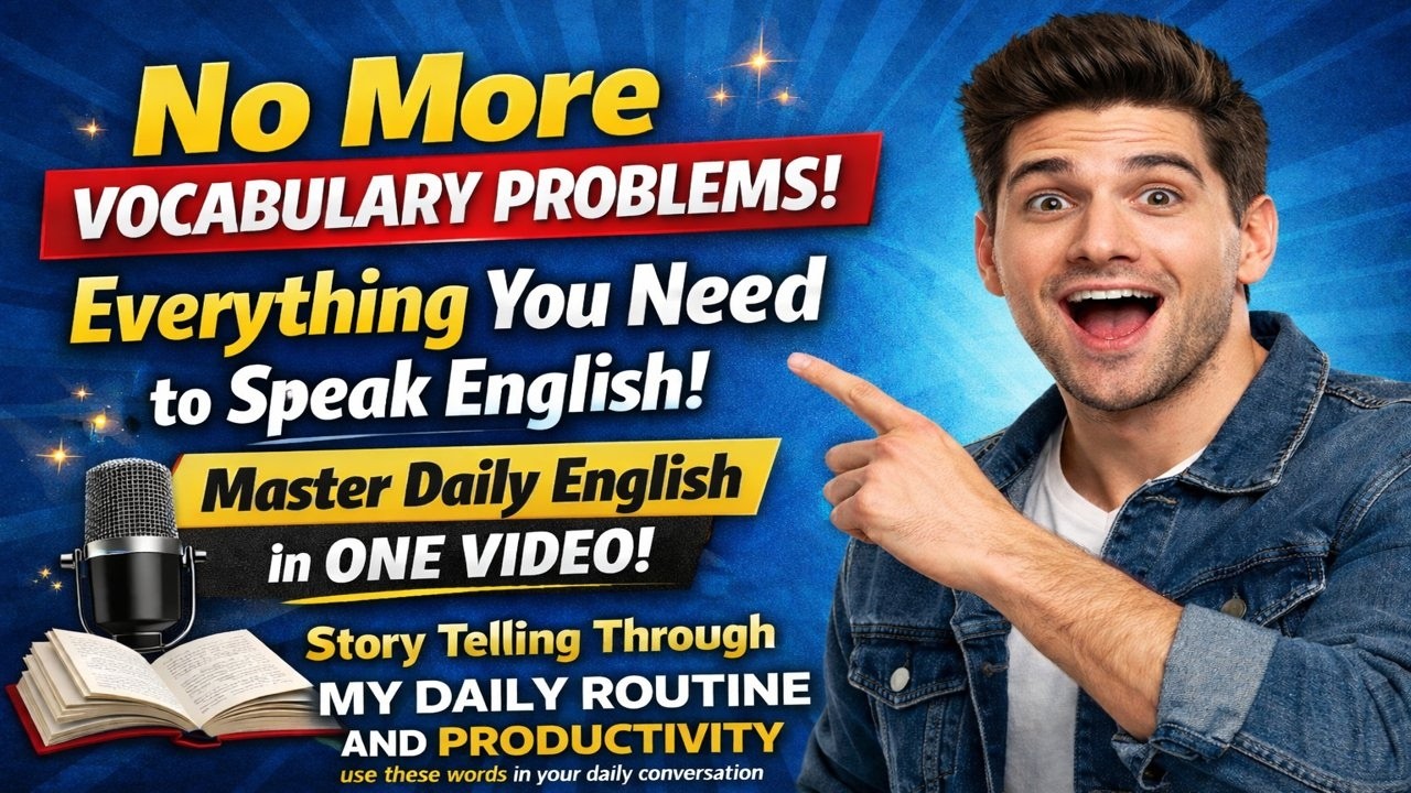 Improve English Through This Advanced English Paragraph | daily routine with using vocab's letter B