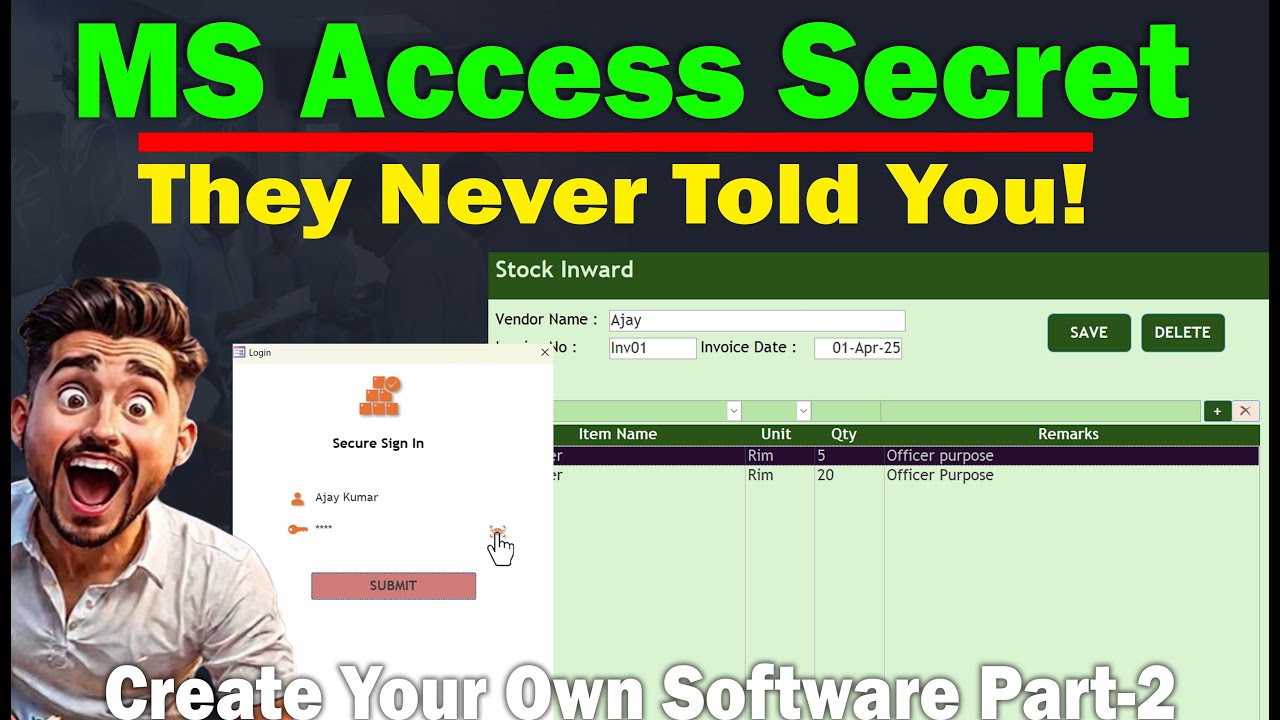 You are Using MS Access Wrong! Hidden Fixes for Password & ListBox Editing 🚫🔒