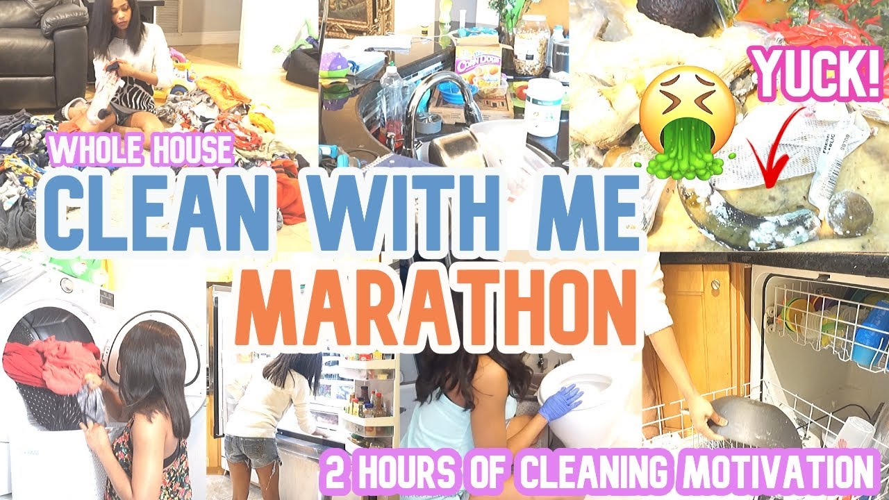 CLEAN WITH ME MARATHON 2020 // 2 HOURS OF SPEED CLEANING MOTIVATION // EXTREME CLEANING MOTIVATION