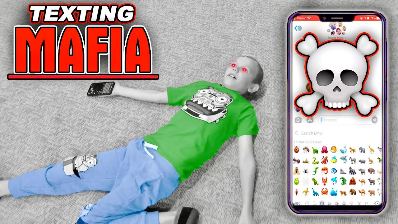 10 People Play Texting Mafia! Who Is The MAFIA?