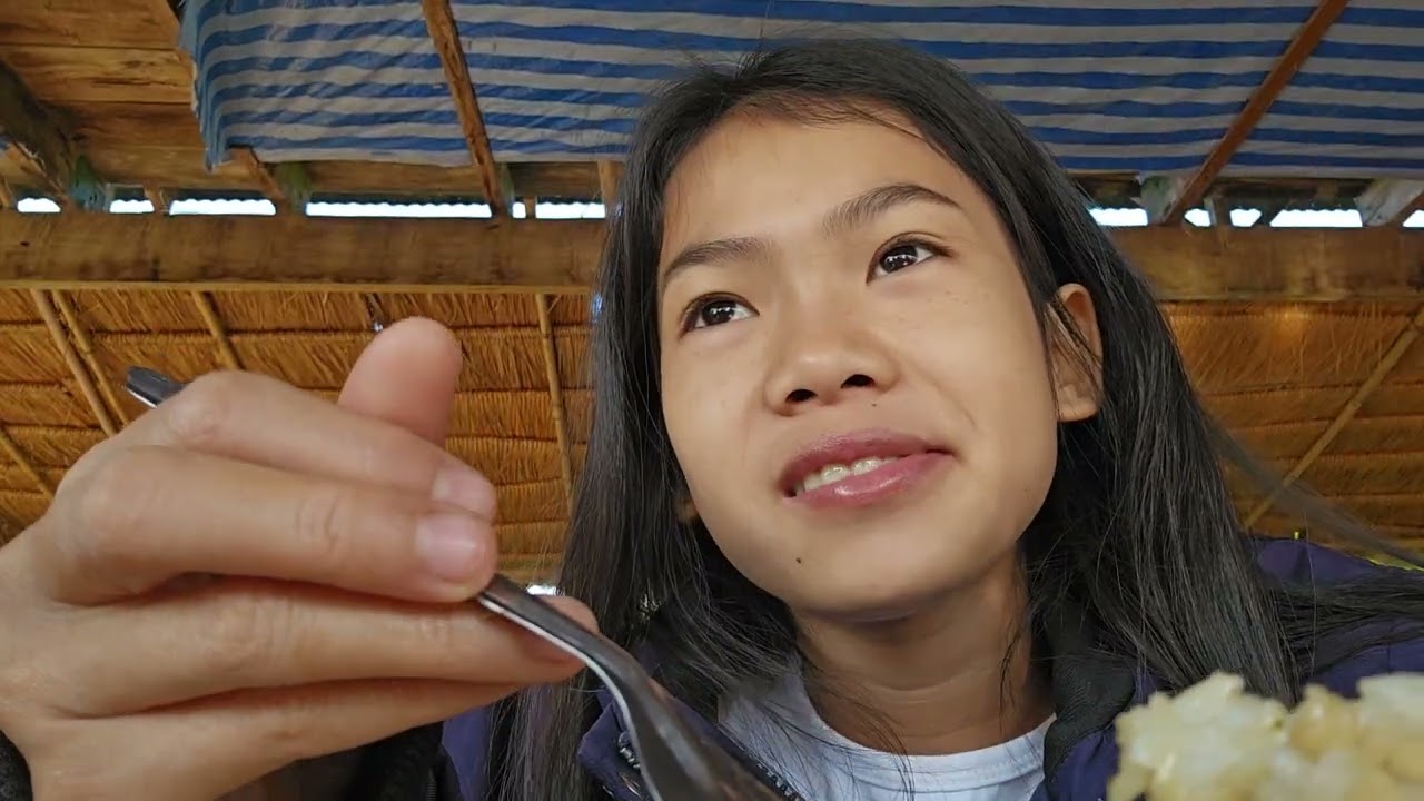 เช้านี้ของลิงน้อย ธิดาลาว ก่อนเข้าห้องอัด@วิไลวรรณ แสงเพชร