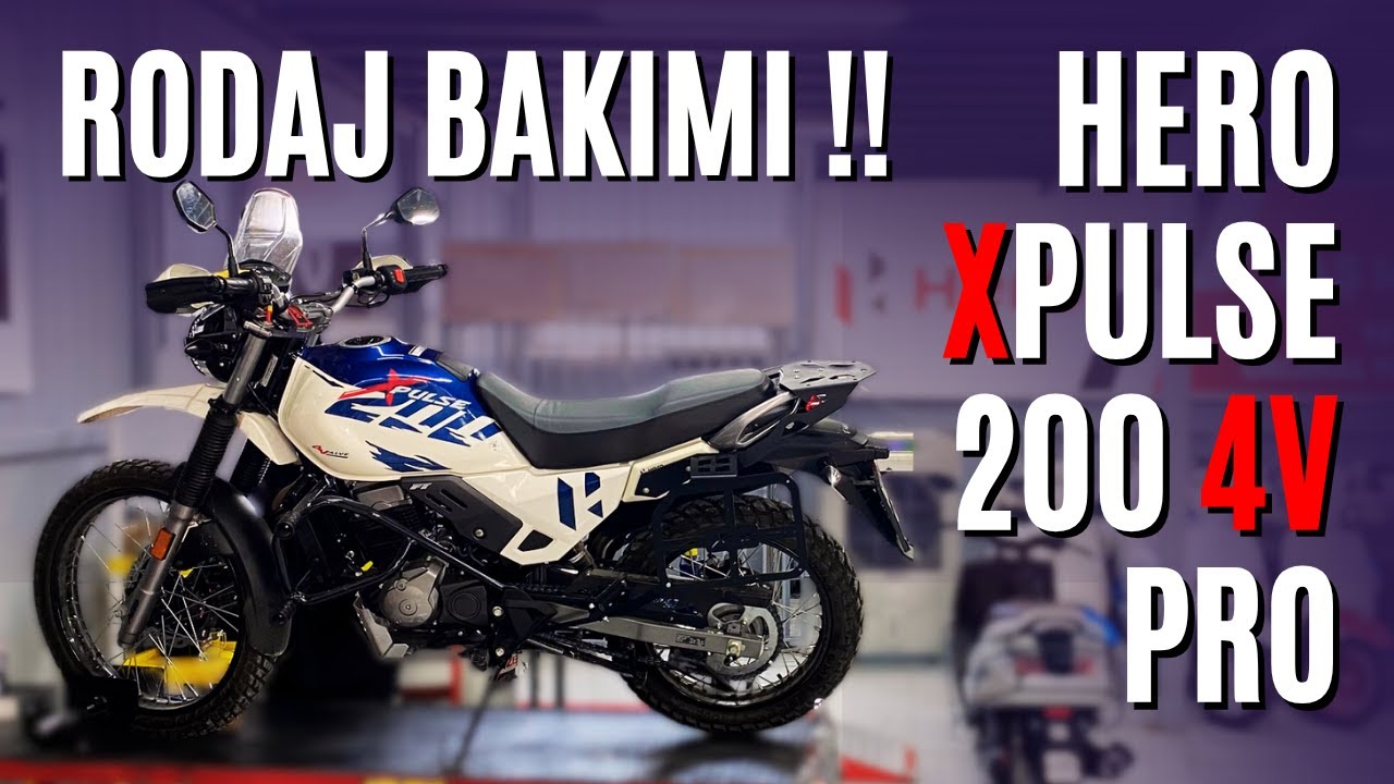 HERO XPULSE 200 4V RODAJ BAKIMI | 500km Neler Oldu? Servis Masrafı!