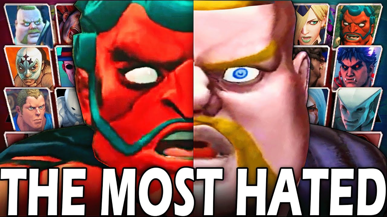 Ranking the Hated Street Fighter Characters!