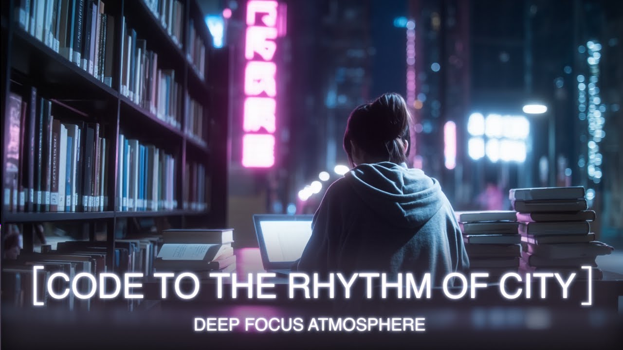 Code to the Rhythm of the City | Ambient Music for Coding, Studying & Night Work (70 Min)