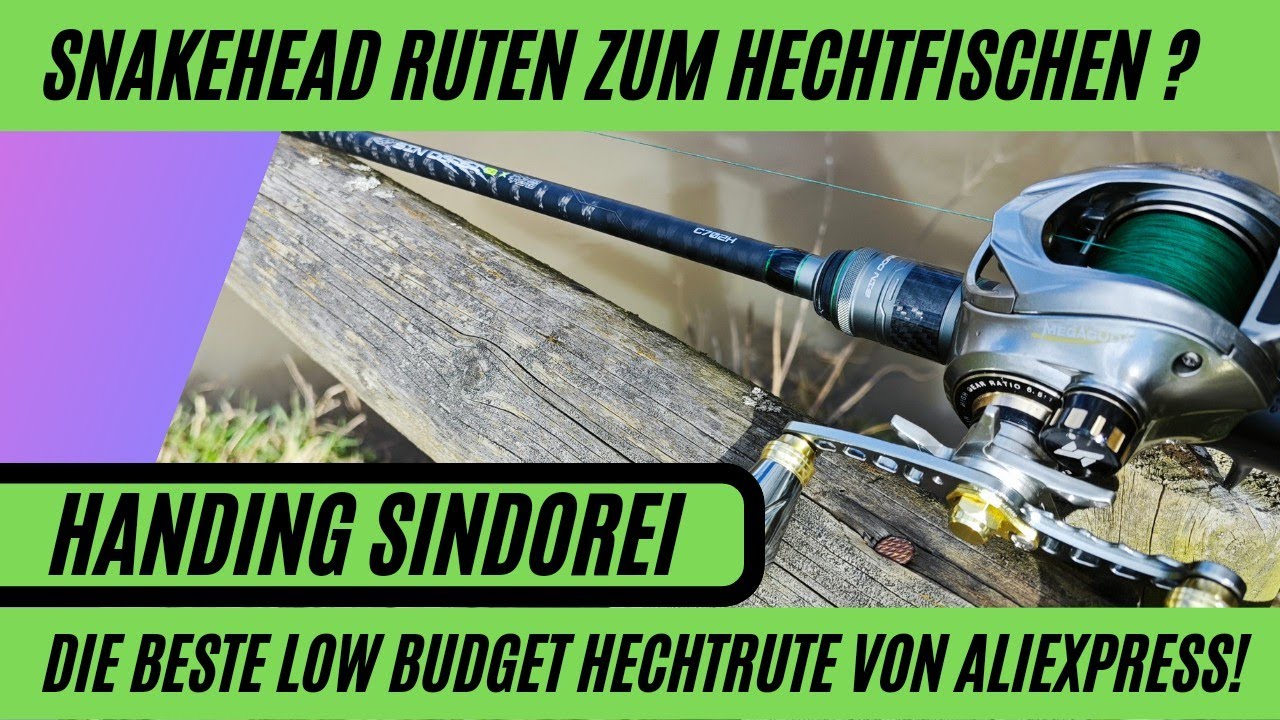 HANDING Sindorei | Die beste Low Budget Hechtrute von AliExpress
