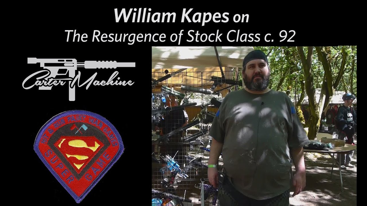 William Kapes - the Resurgence of Stock Class Paintball c.1992