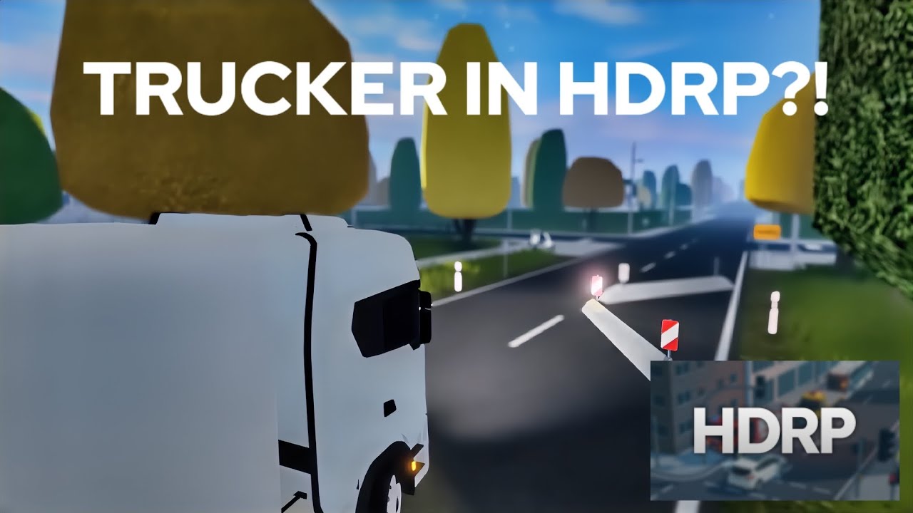 I became a TRUCK DRIVER in HDRP! (Emergency Hamburg)