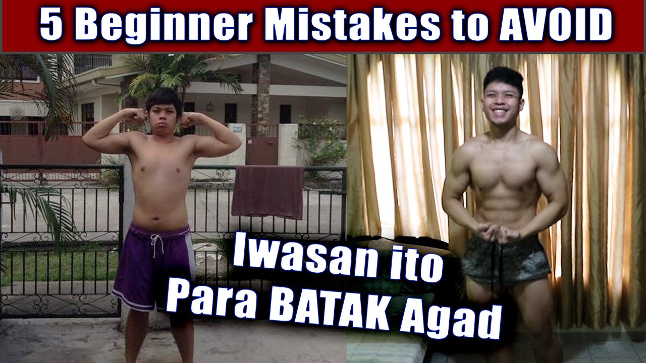 5 BEGINNER MISTAKES TO AVOID when Starting your FITNESS JOURNEY | IWASAN ITO!