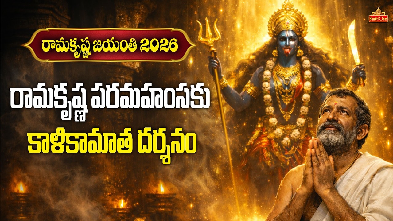శ్రీ రామకృష్ణ పరమహంస జీవిత చరిత్ర | Sri Ramakrishna Paramahamsa Jayanti Special 2026 | BhaktiOne