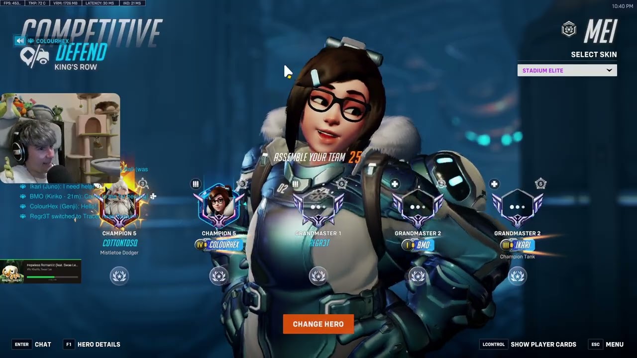 COLOURHEX MEI + ECHO OVERWATCH 2 СЕЗОН 20 ГЕЙМПЛЕЙ
