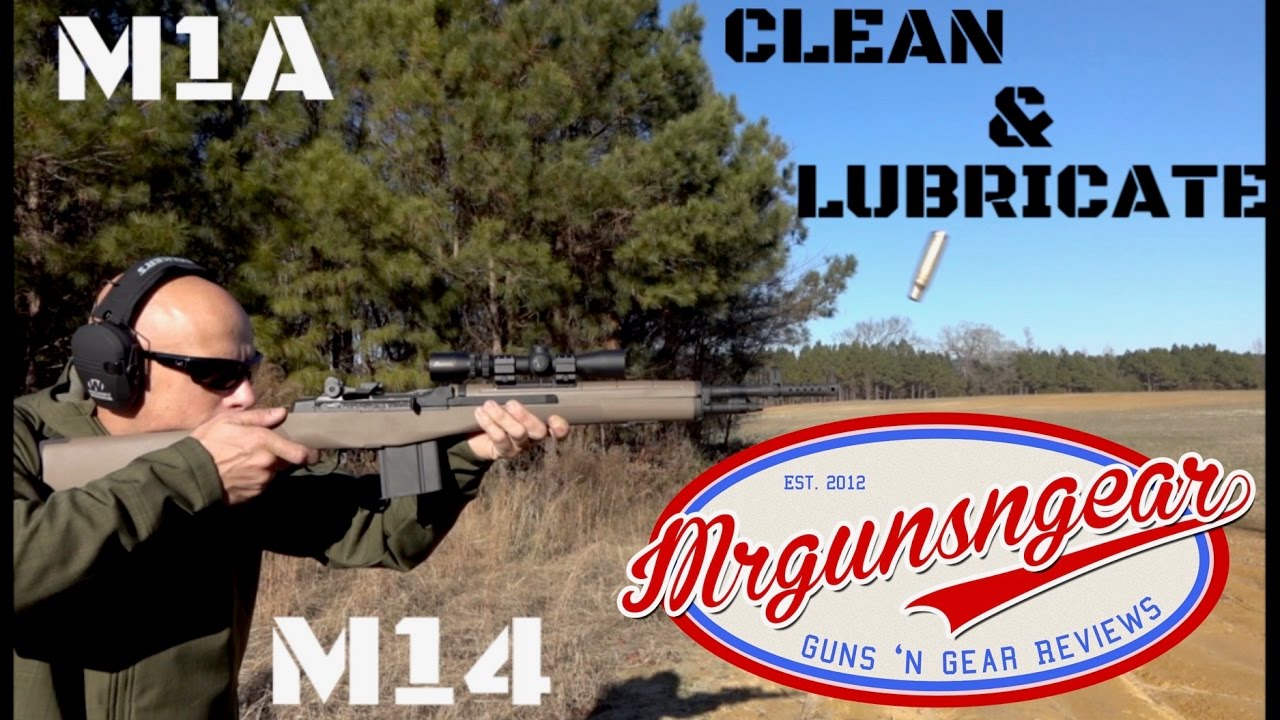 How To Clean & Lubricate A Springfield Armory M1A Or M14 Rifle (HD)