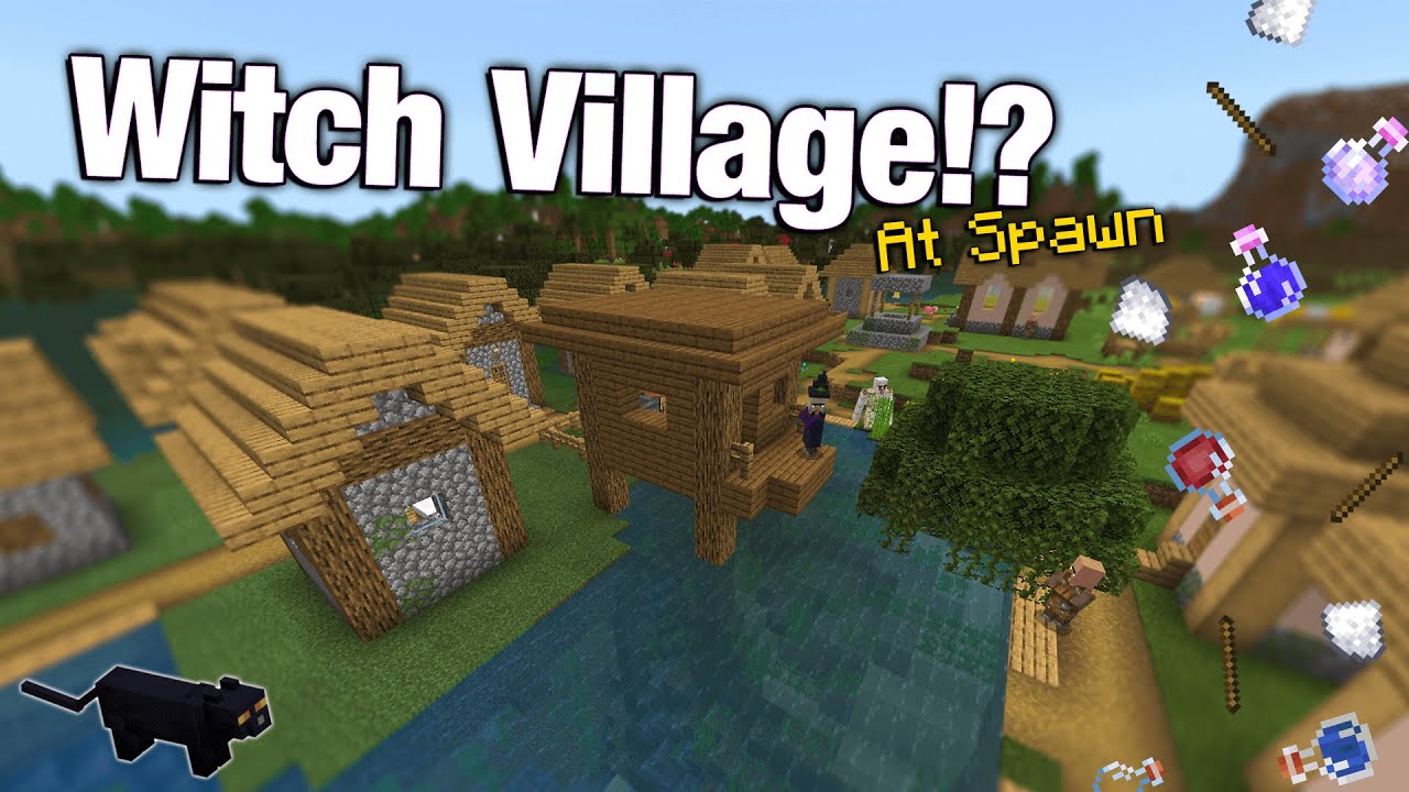 A New type of Village, the Witch Village!? [Seed Showcase]