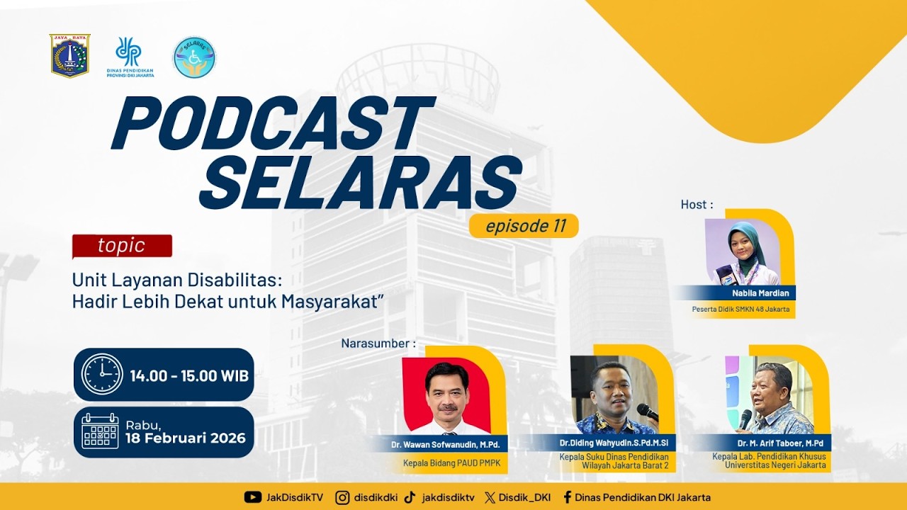 Podcast Selaras - Hadir Lebih Dekat Untuk Masyarakat