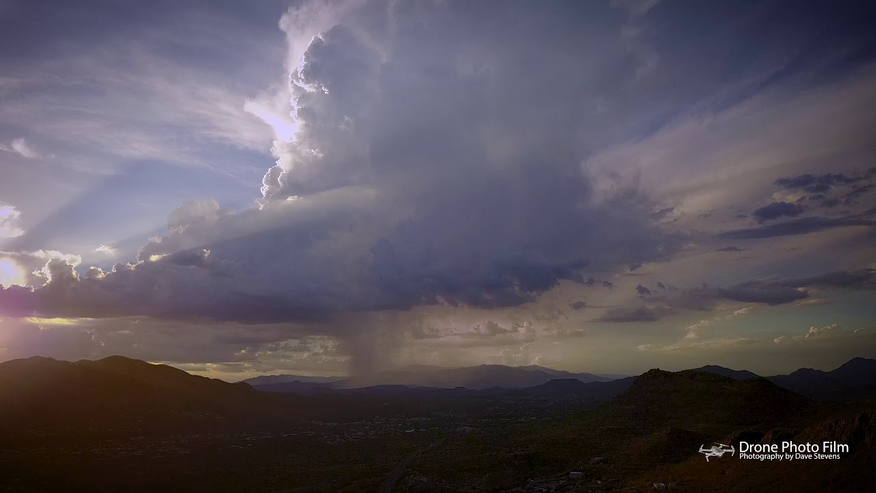 Arizona Monsoon video taken With Mavic Pro Drone 4K