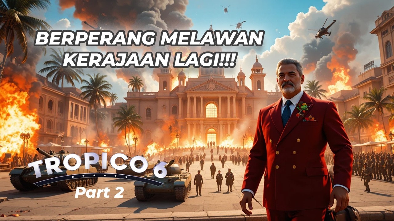 Aku Berperang Melawan Kerjaan Lagi!!! | Tropico 6 | Pirate King | Part 2