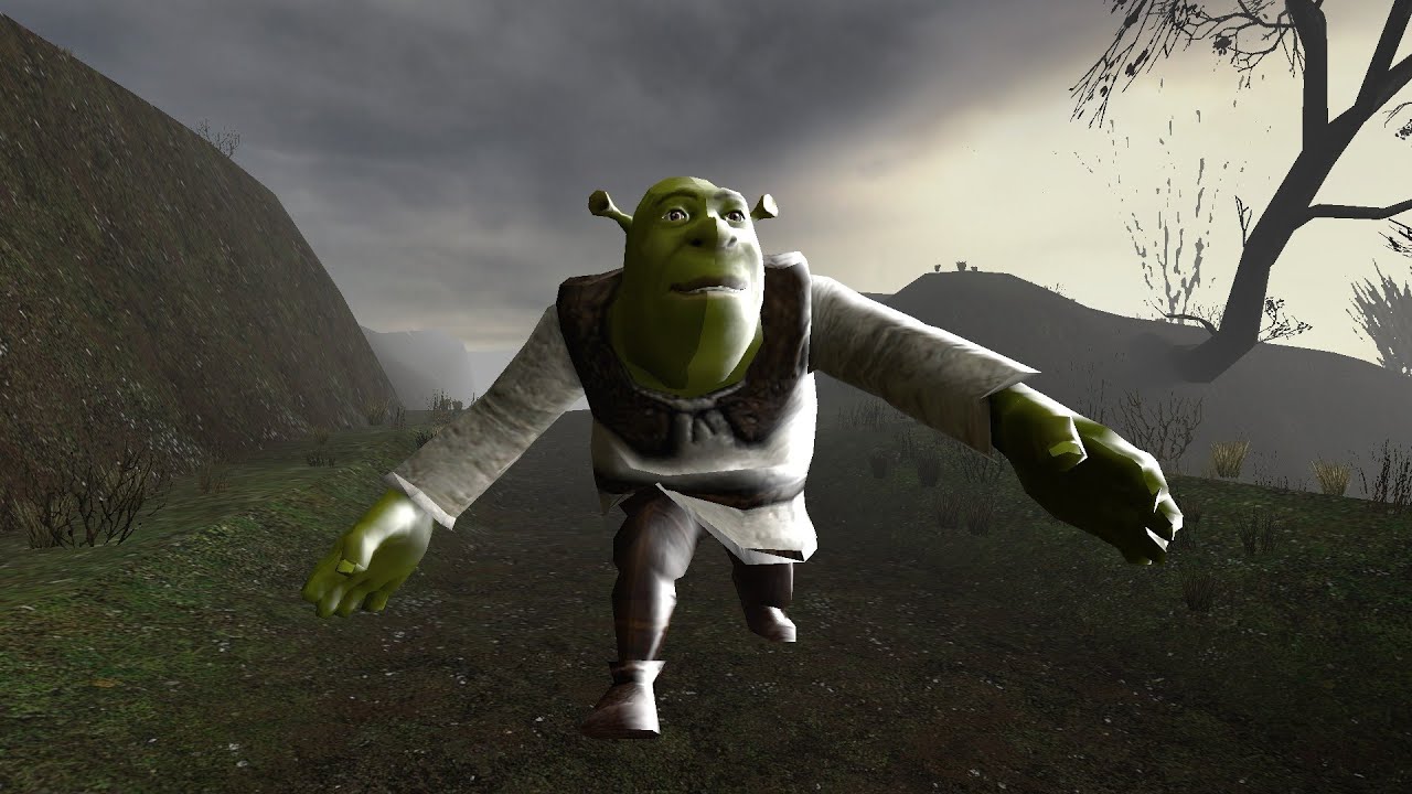 Shrek Chase! (gmod nextbot)