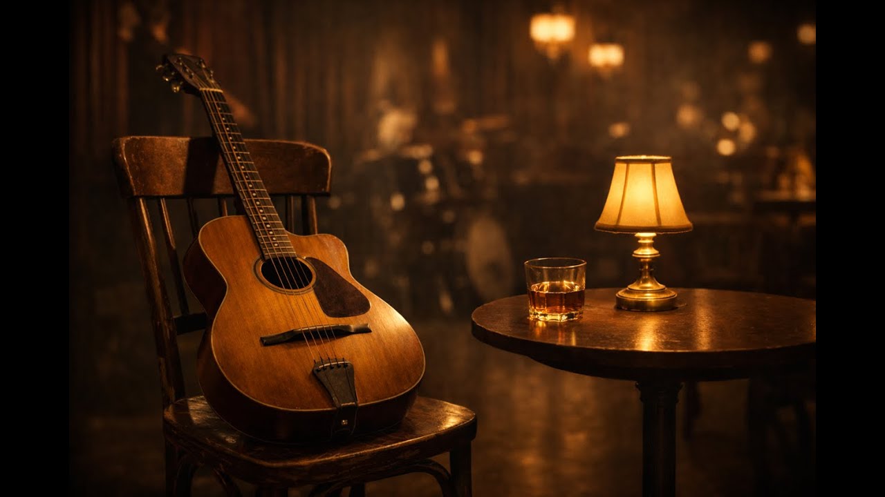 Late Night Jazz Guitar (1950s Style) | Soft Vintage Jazz for Relaxation & Memories 1 hour