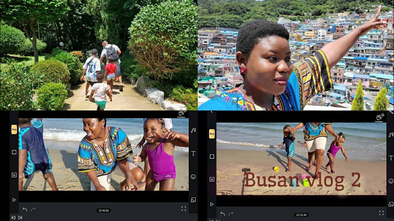 BUSAN  SOUTH KOREA | PLACES TO VISIT | BLACK IN KOREA TRAVEL.VLOG 2