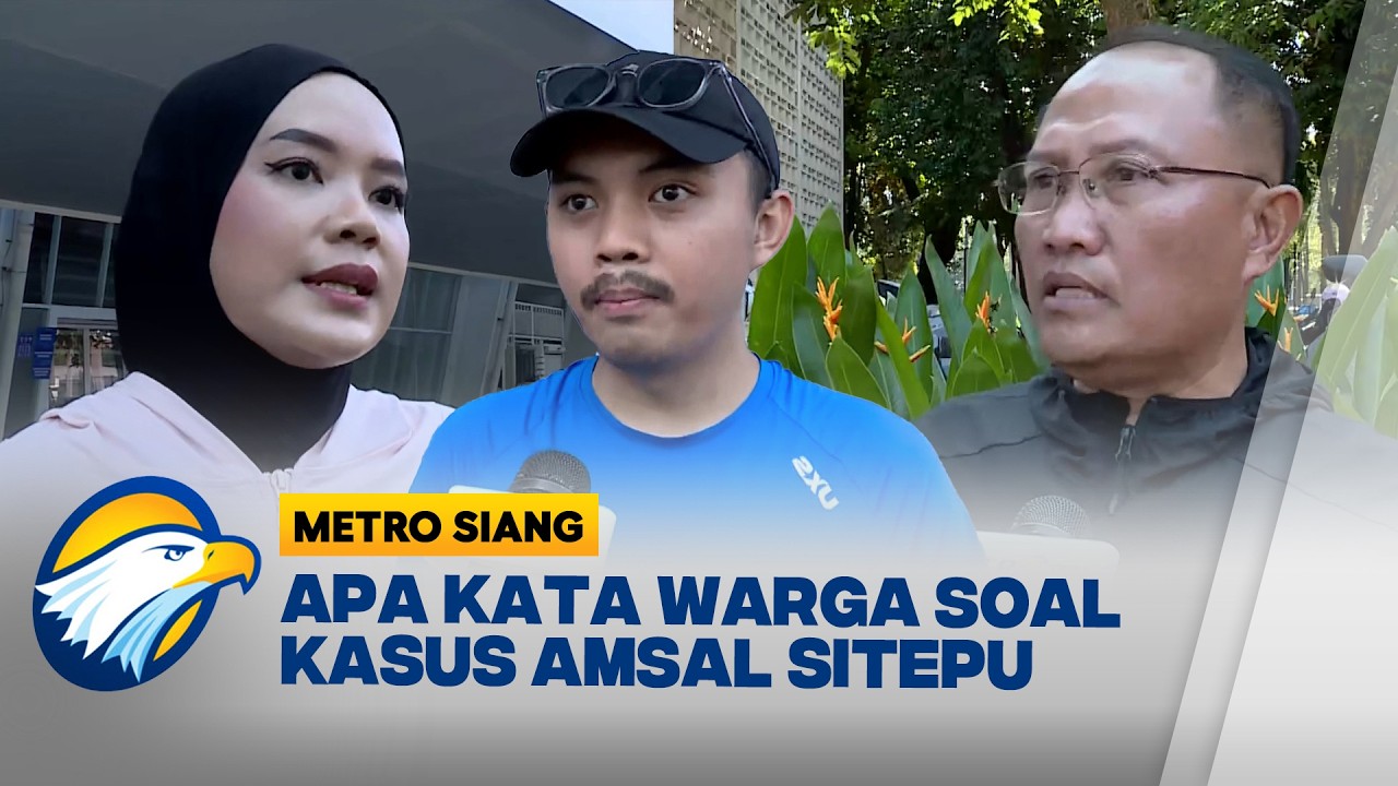 Tanggapan Warga Soal Kasus Viral Videografer Amsal Sitepu - [Metro Siang]