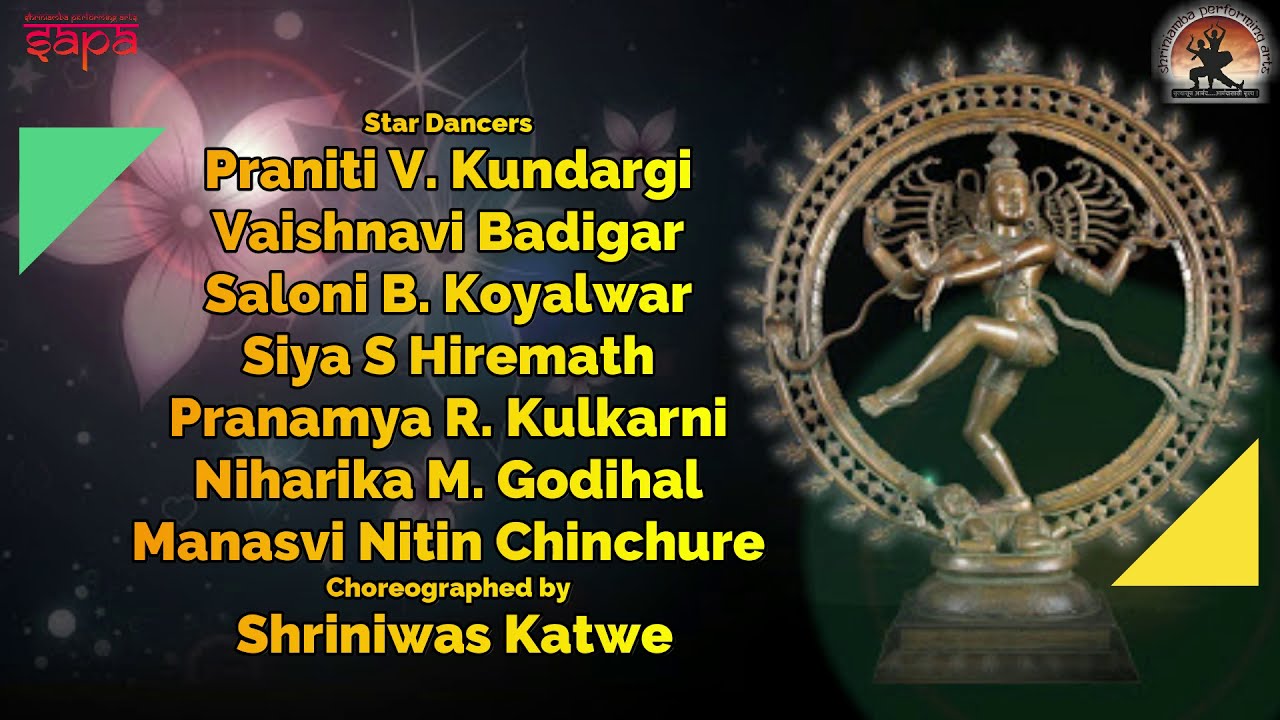 Nataraja Anjali by Shriniamba Online Bharatanatyam