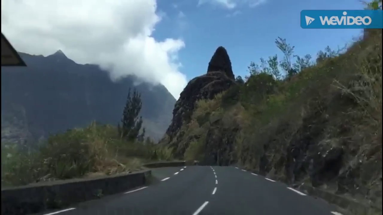 Interesting Drive Between Saint Louis and Cilaos, Reunion Island