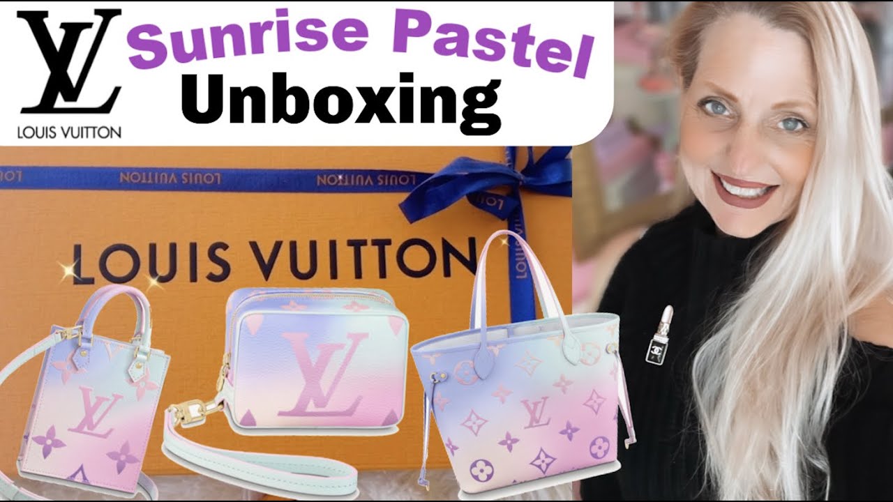 Louis Vuitton Sunrise Pastel Unboxing | Louis Vuitton summer 2022
