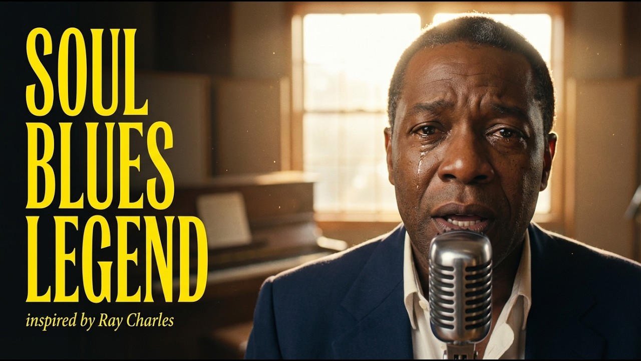 Soul Blues Legend | Songs Inspired by Ray Charles, Marvin Gaye & Sam Cooke  | Timeless & Relax