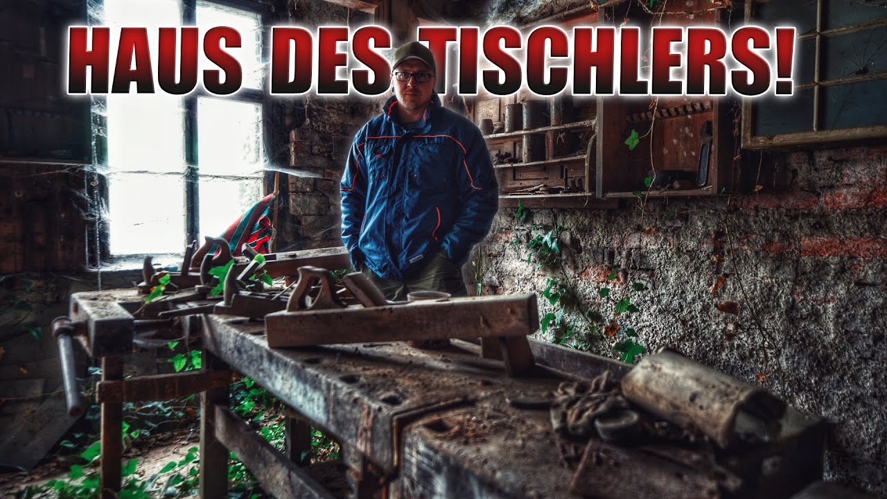 UNHEIMLICHE Entdeckung - Das verlassene HAUS DES TISCHLERS! #urbex #lostplace #lostplacegermany