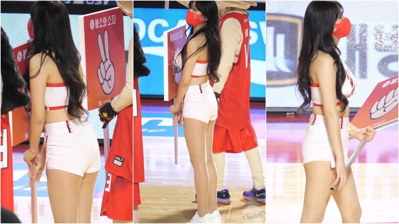 [4K] 이벤트는 모르겠고 그냥 안지현 치어리더 직캠 SK나이츠 KBL 201106
