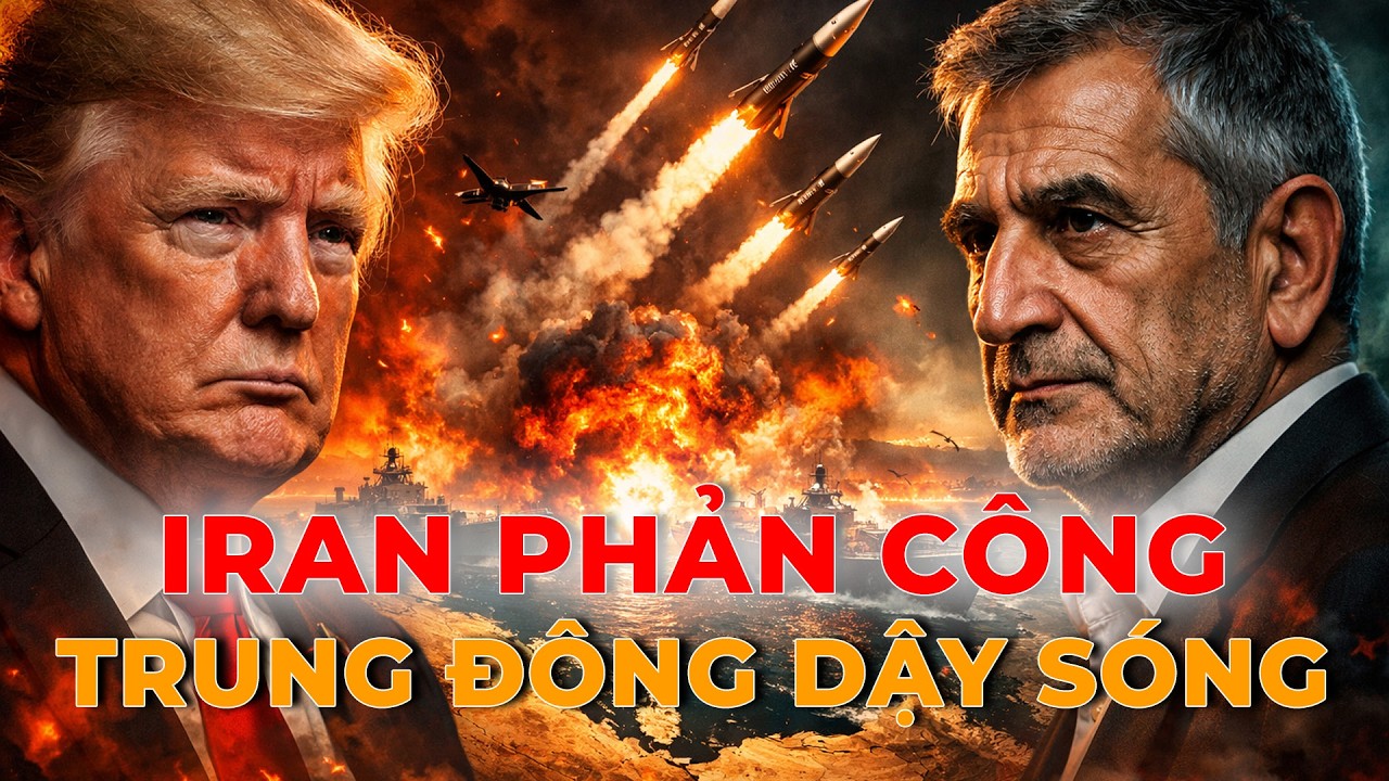 🔴 TRỰC TIẾP: Trung Đông rúng động trước đòn trả đũa chưa từng có từ Iran?