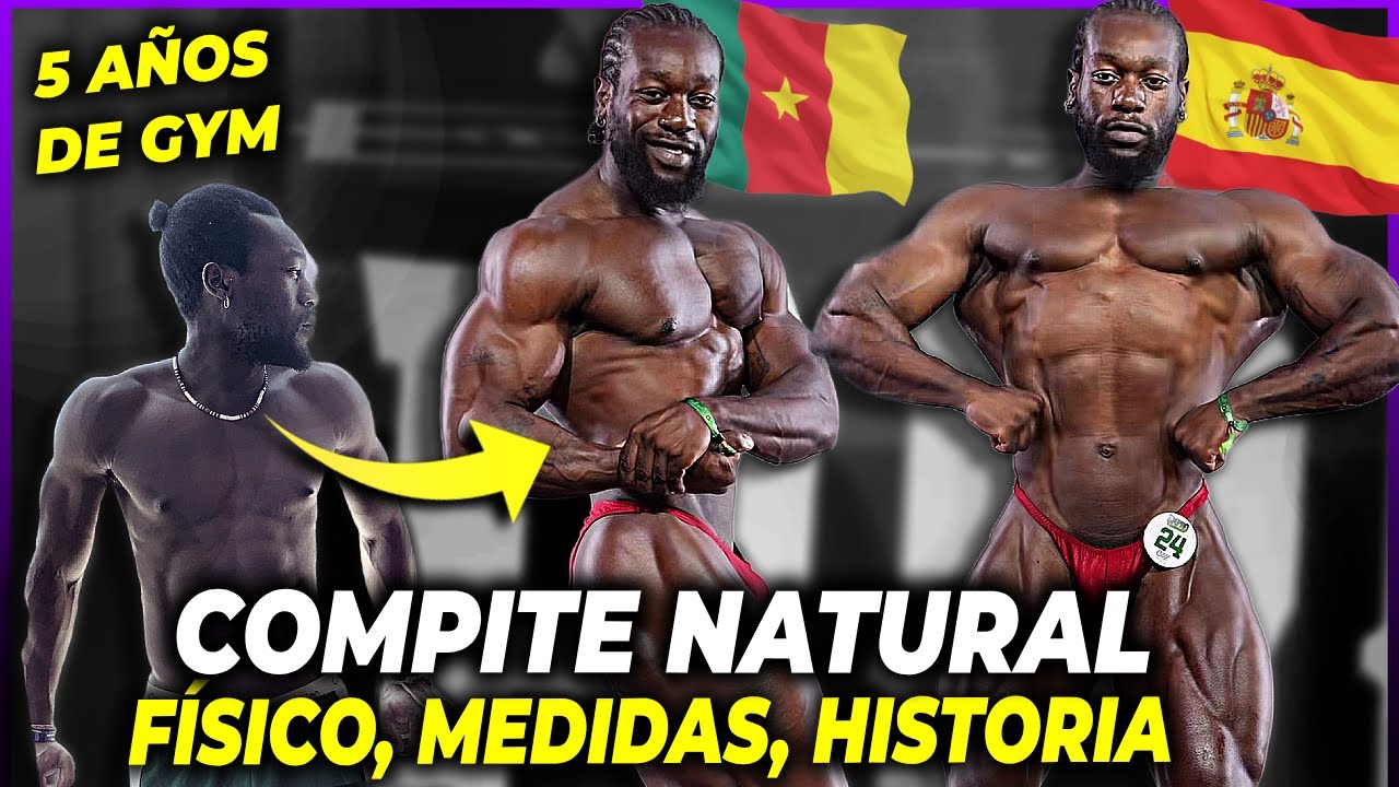 CULTURISTA NATURAL Steve Pemboura GRAN potencial 24 años campeón EMPRO