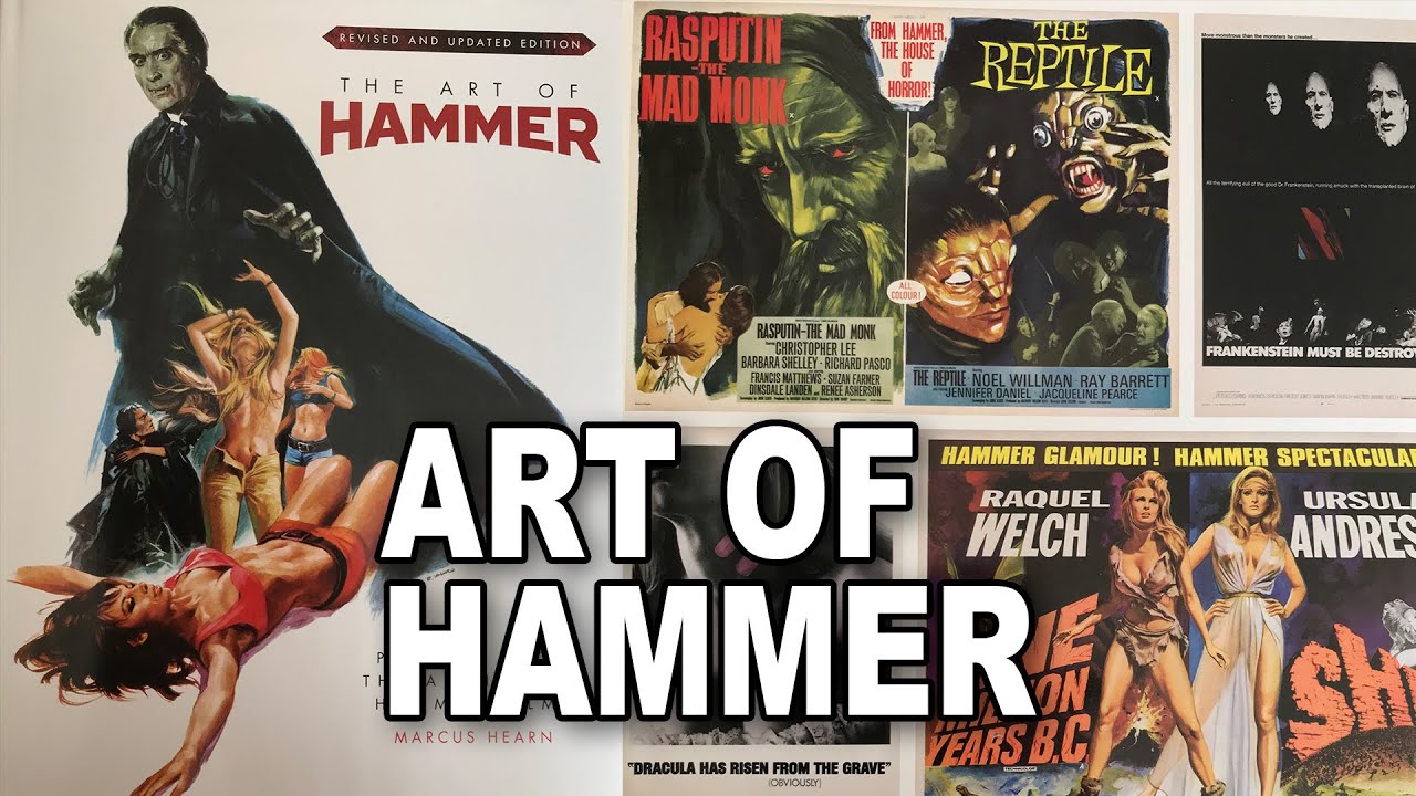 The Art Of Hammer Film Posters From Titan Books By Marcus Hearn Book Review