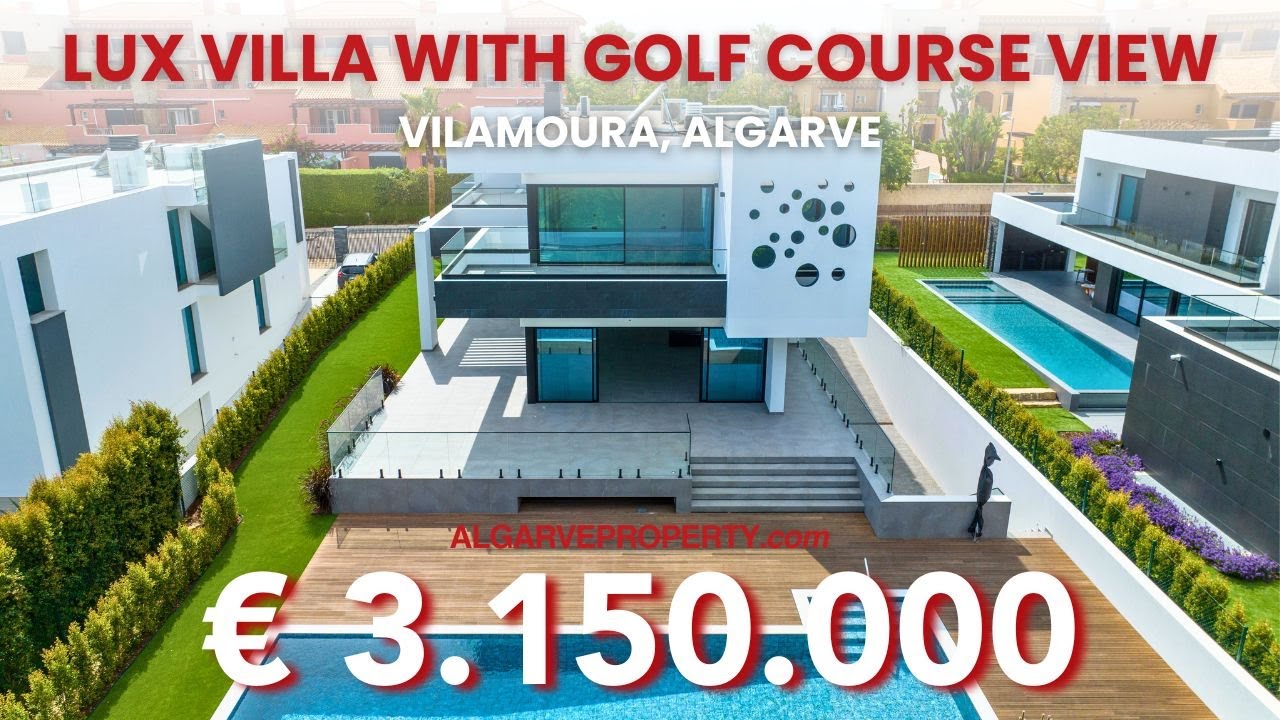 Luxury and Modern 4 Bedroom Villa in Prestigious Millennium Golf Course, Vilamoura - Algarve