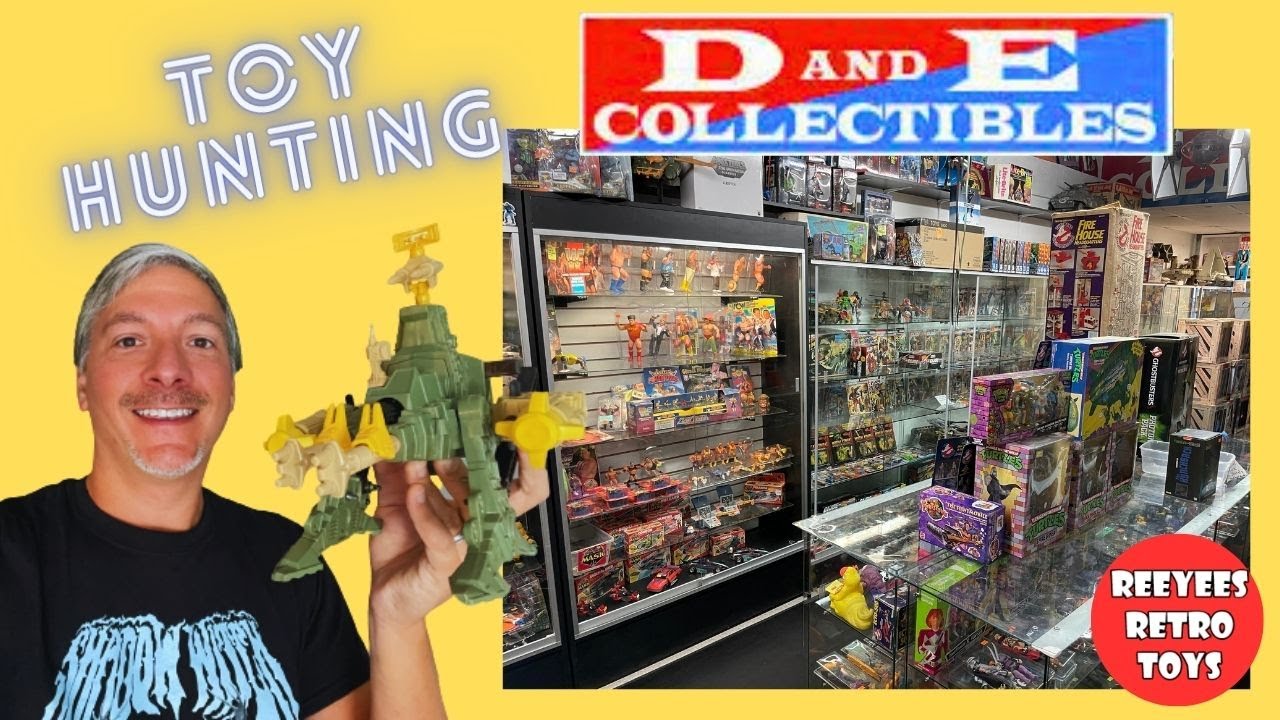 Vintage Toy Hunting at D&E Collectibles (Episode 102 - ReeYees Retro Toys)